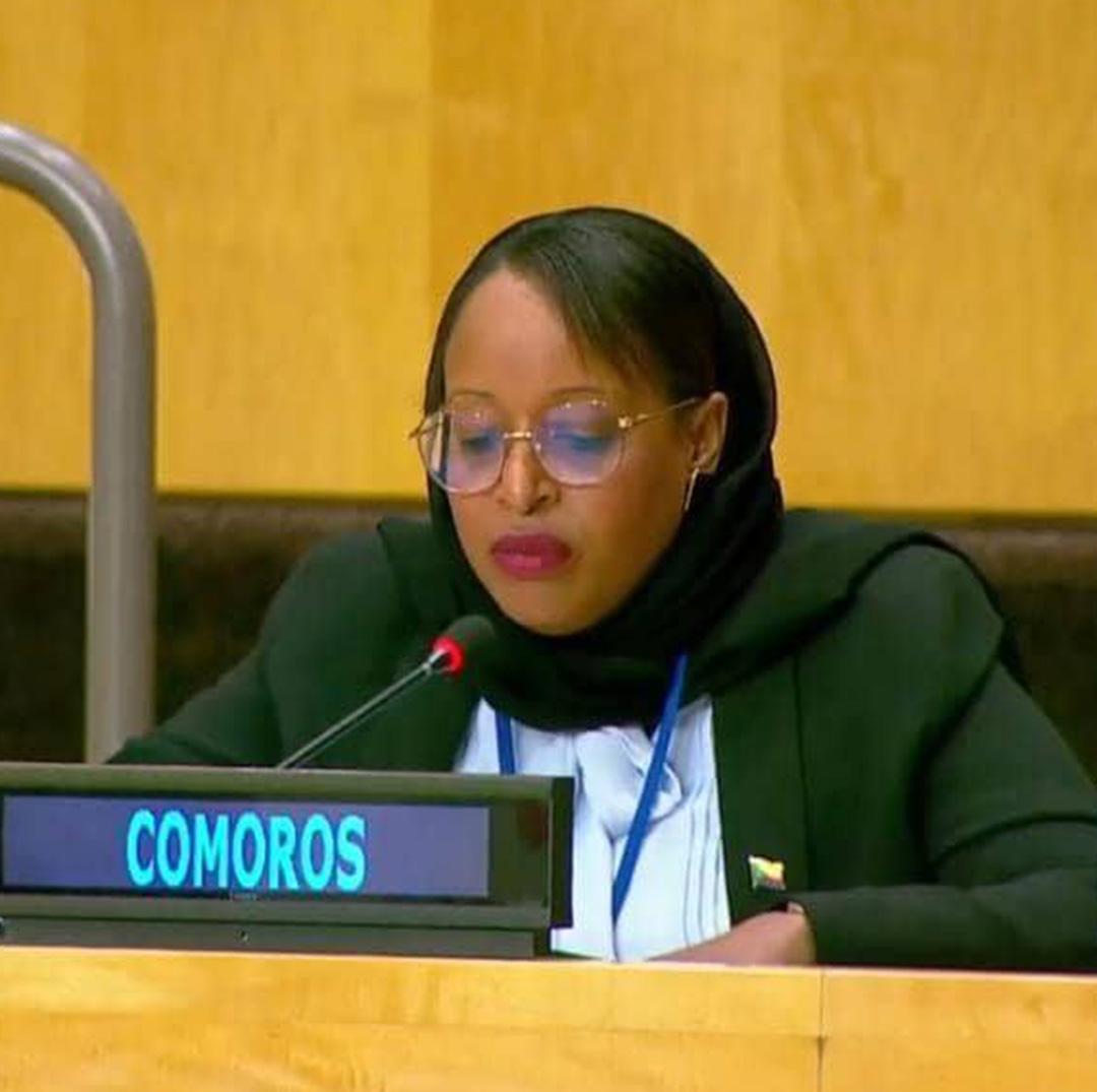 Najda Said Abdallah plaide pour un financement équitable du développement aux Comores